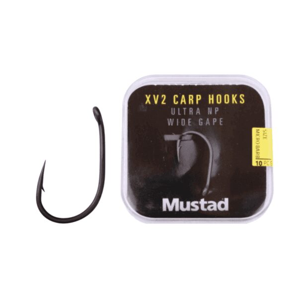 Mustad XV2 Wide Gape 10 Stk-1