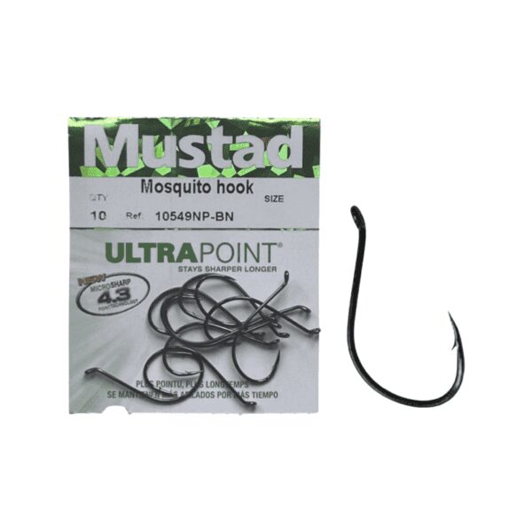 Mustad Mosquito Hook 10 Stk-3
