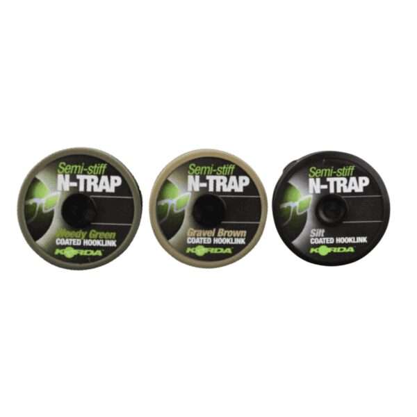 Korda N-Trap Coated Hooklink Semi-Stiff 20 Meter-1