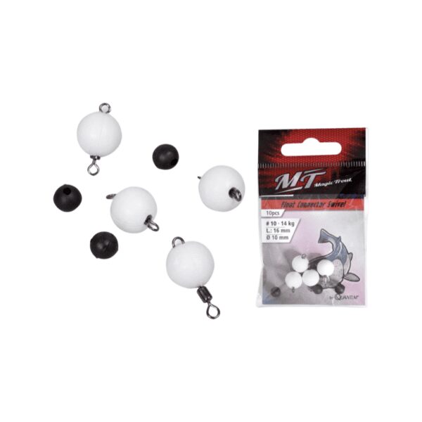 Quantum Magic Trout Float Connector Swivel 10 Mm 5-