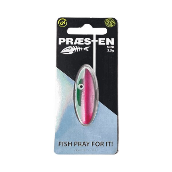 Gennemløber fra Præsten Special Edition Grøn pink hvid