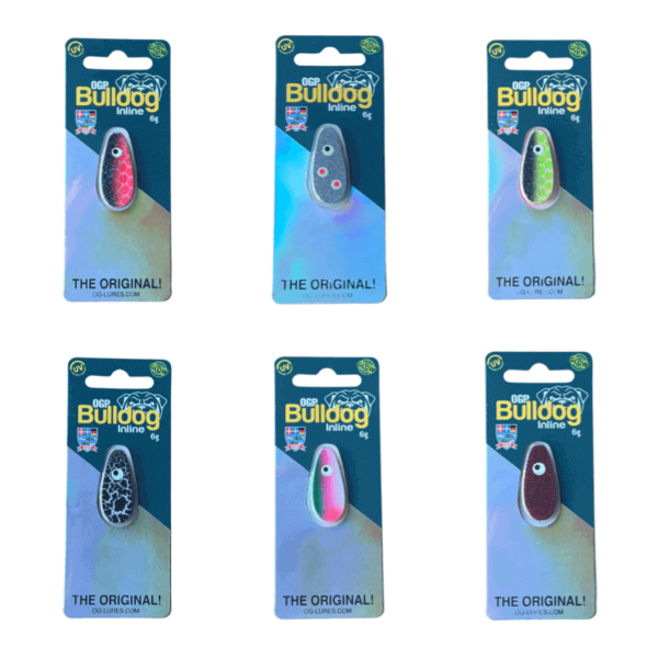 Gennemløber fra Og lures model OGP Bulldog inliner i 6 gram