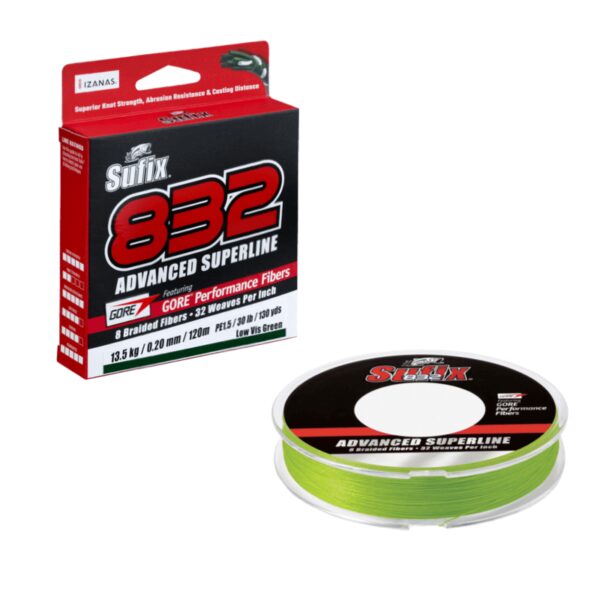 Sufix 832 Advanced Superline 0.10mm 120meter