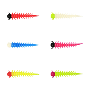 Westin Greedy Worm 5.5cm Hvidløg / Ost-1